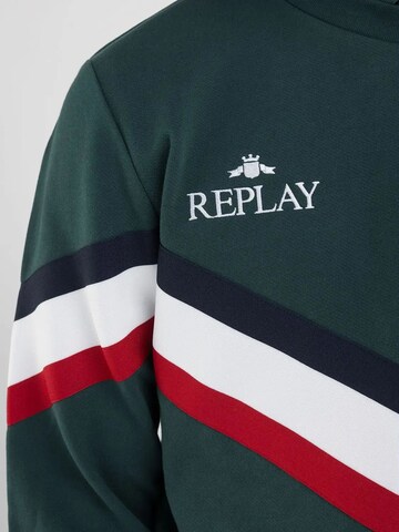 REPLAY Sweatshirt in Green