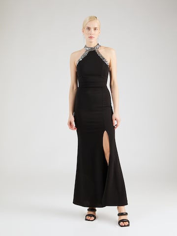 WAL G. Evening Dress 'SABRINA' in Black: front