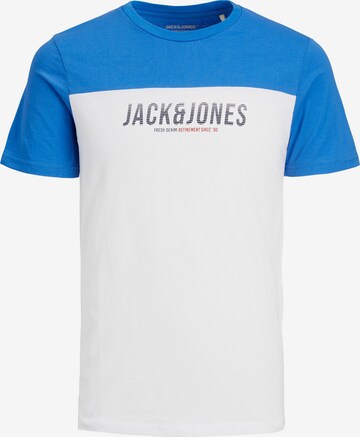 T-Shirt 'DAN' JACK & JONES en bleu : devant