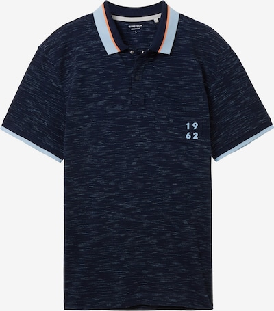 TOM TAILOR T-Shirt en marine / bleu clair / orange, Vue avec produit