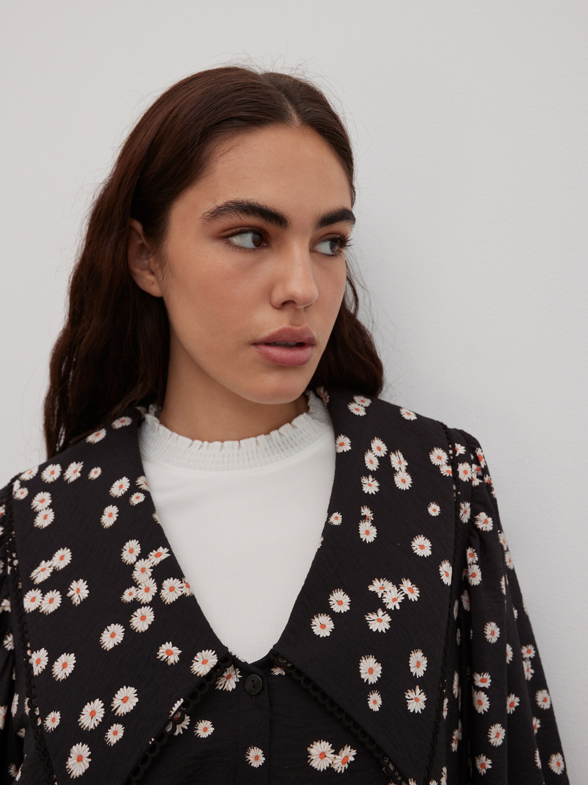 EDITED Producten Blouse 'Mariel' Zwart
