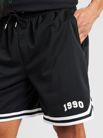 JACK & JONES Loosefit Shorts 'BILL JORDAN' in Schwarz