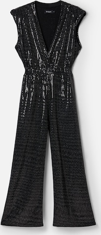 Tuta jumpsuit di Desigual in nero: frontale