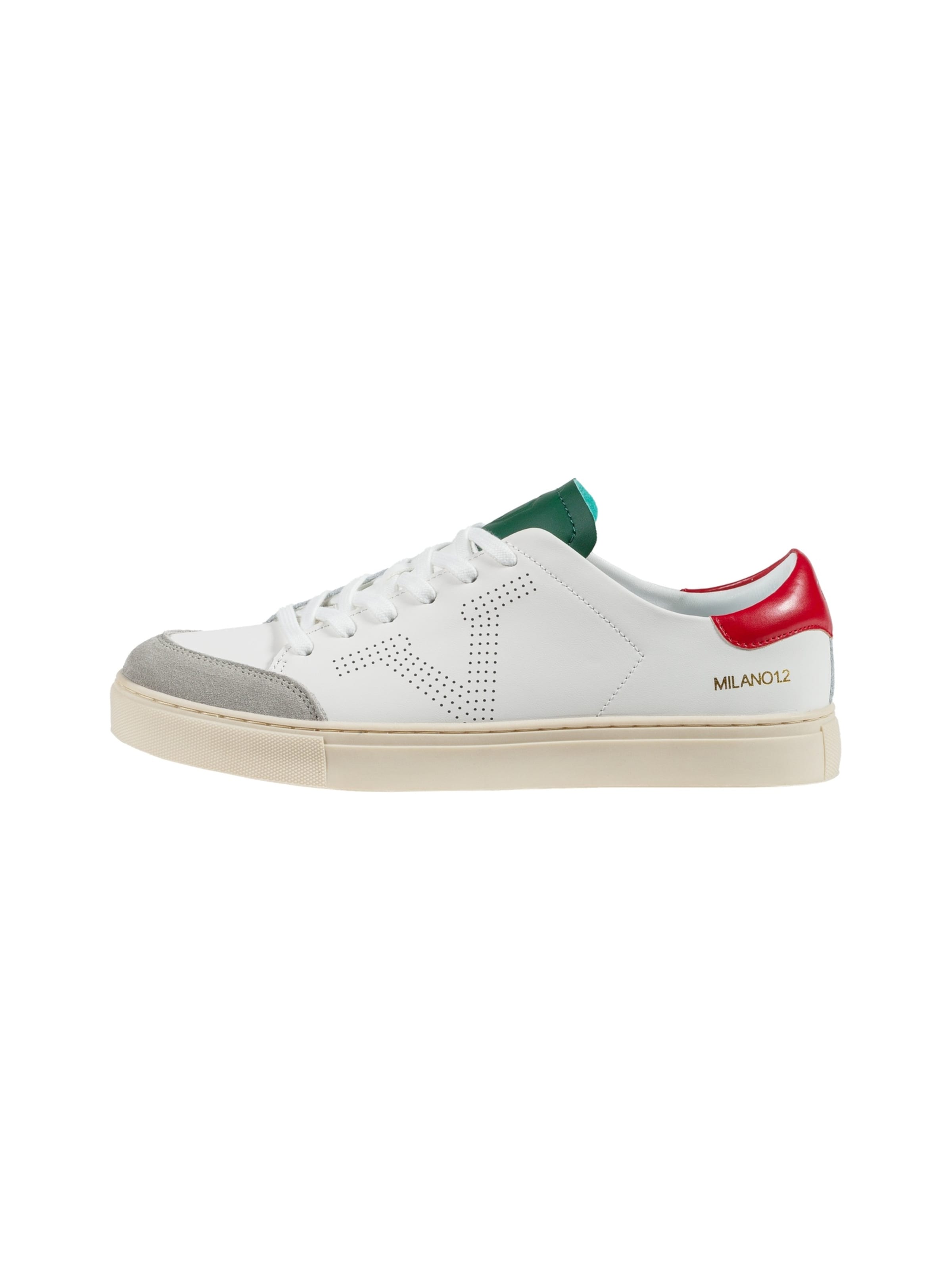 19V69 ITALIA Platform trainers 'Milano 1.2' in White: front