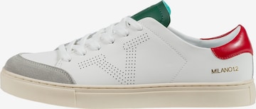19V69 ITALIA Platform trainers 'Milano 1.2' in White: front