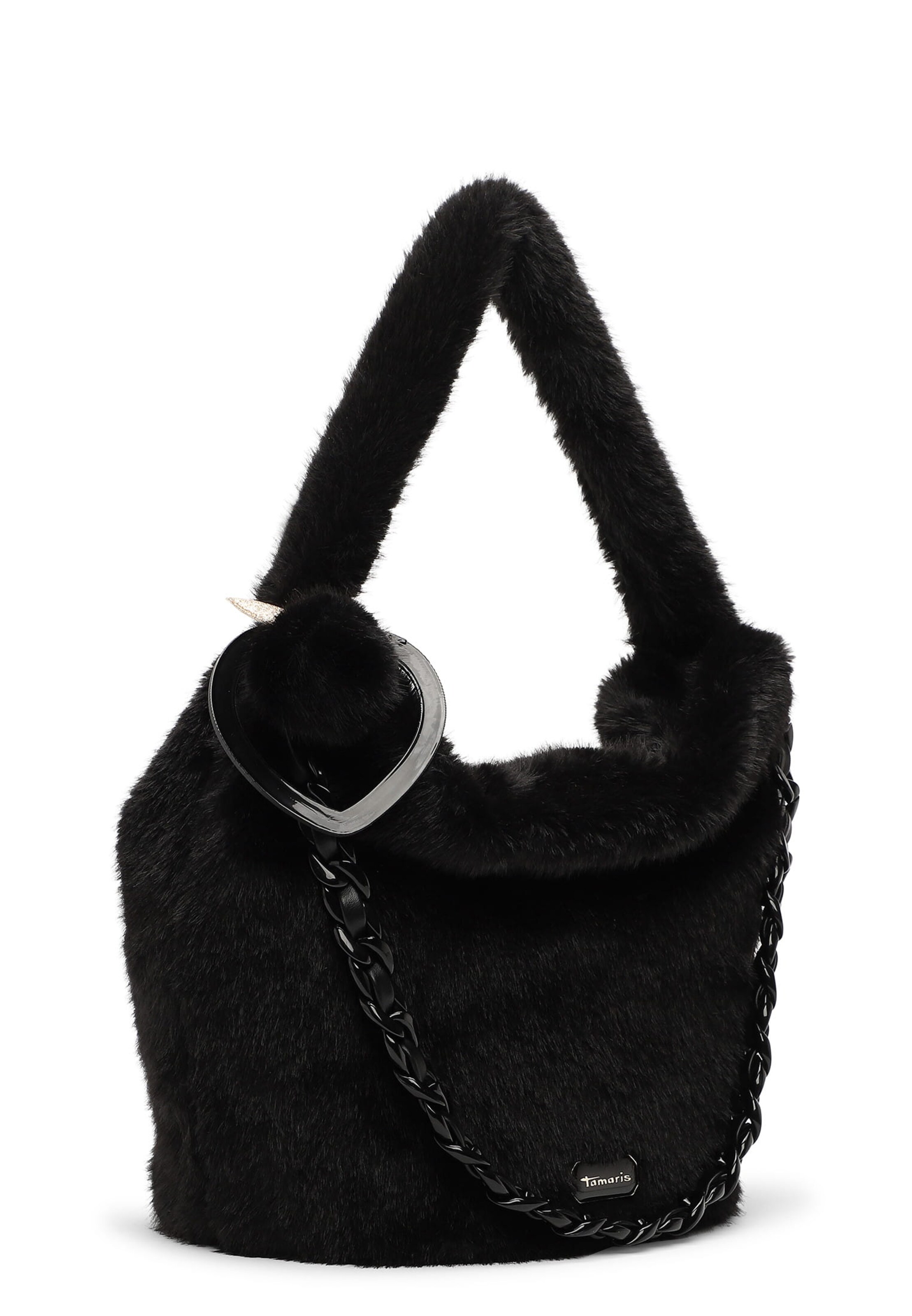 Poche ventrale 'Marijana' Tamaris en noir
