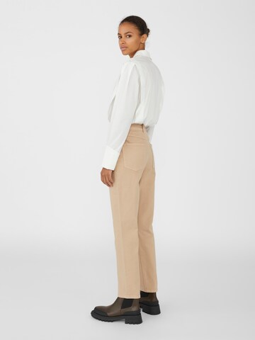 OBJECT Regular Jeans 'Alora' in Beige