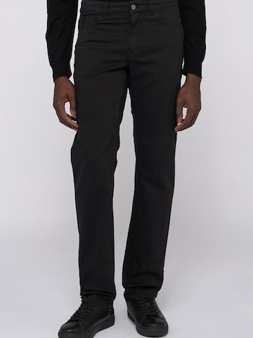 Trussardi - regular Pantalón en negro