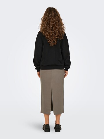 ONLY Sweatshirt 'ONLKatya' in Zwart