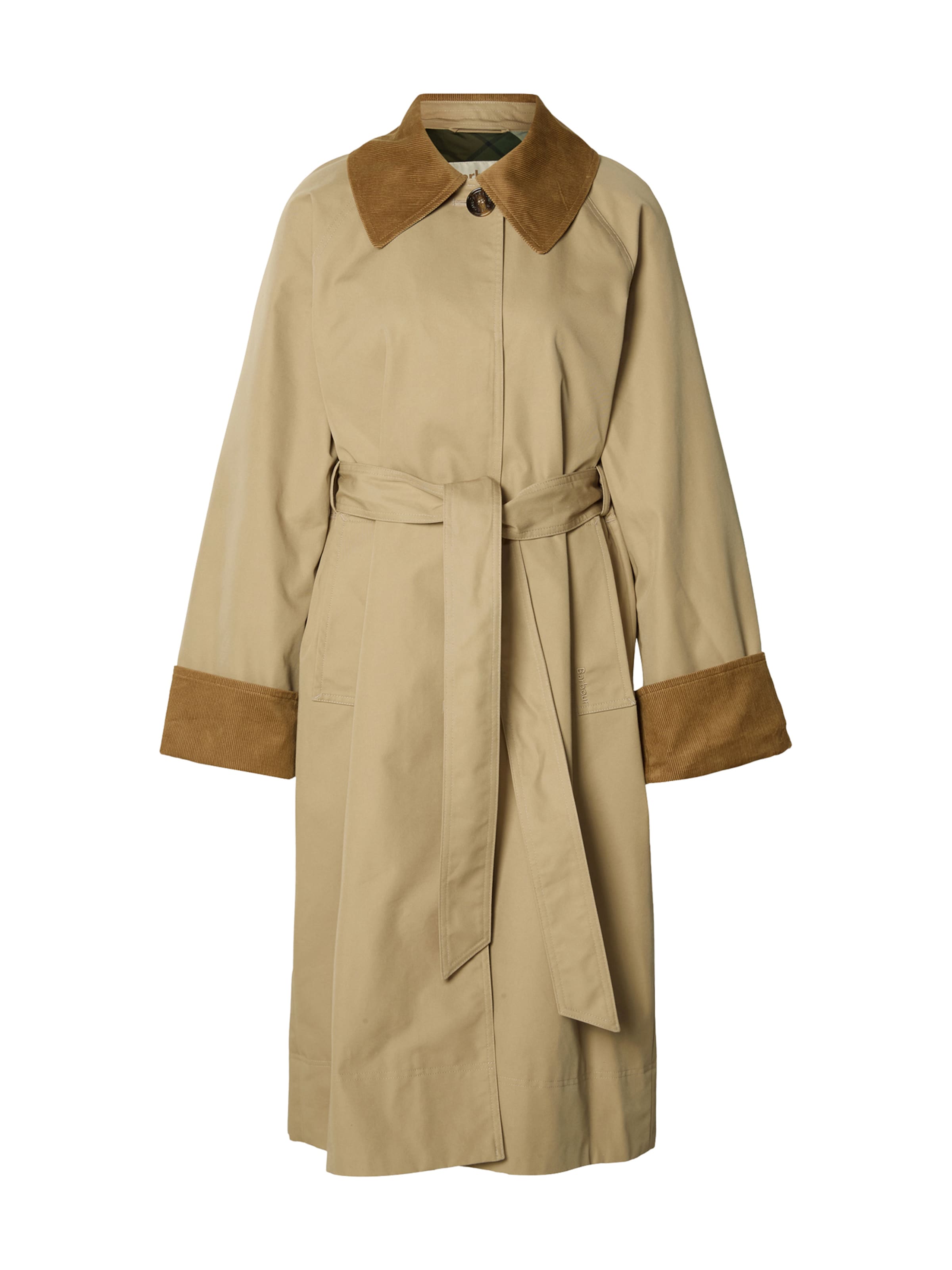 Barbour Přechodný kabát 'Reagan' – béžová: přední strana