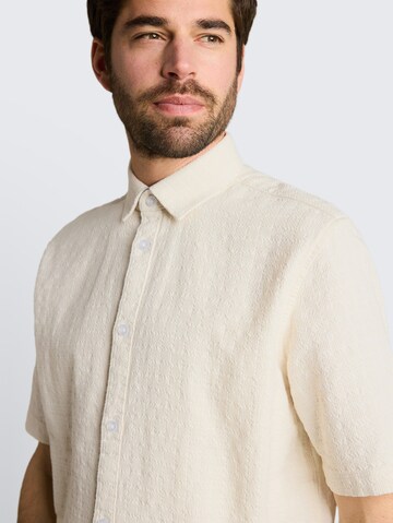 TOM TAILOR Regular fit Button Up Shirt in White