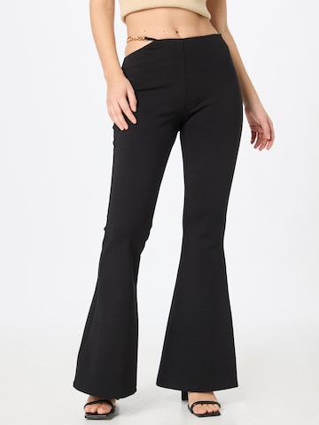 RECC Flared Pants 'RAYA' in Black: front