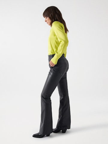 Salsa Jeans Flared Broek in Zwart