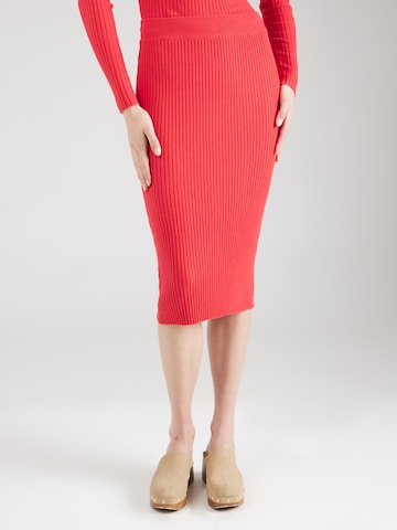 VERO MODA Rok 'LUCKY' in Rood: voorkant