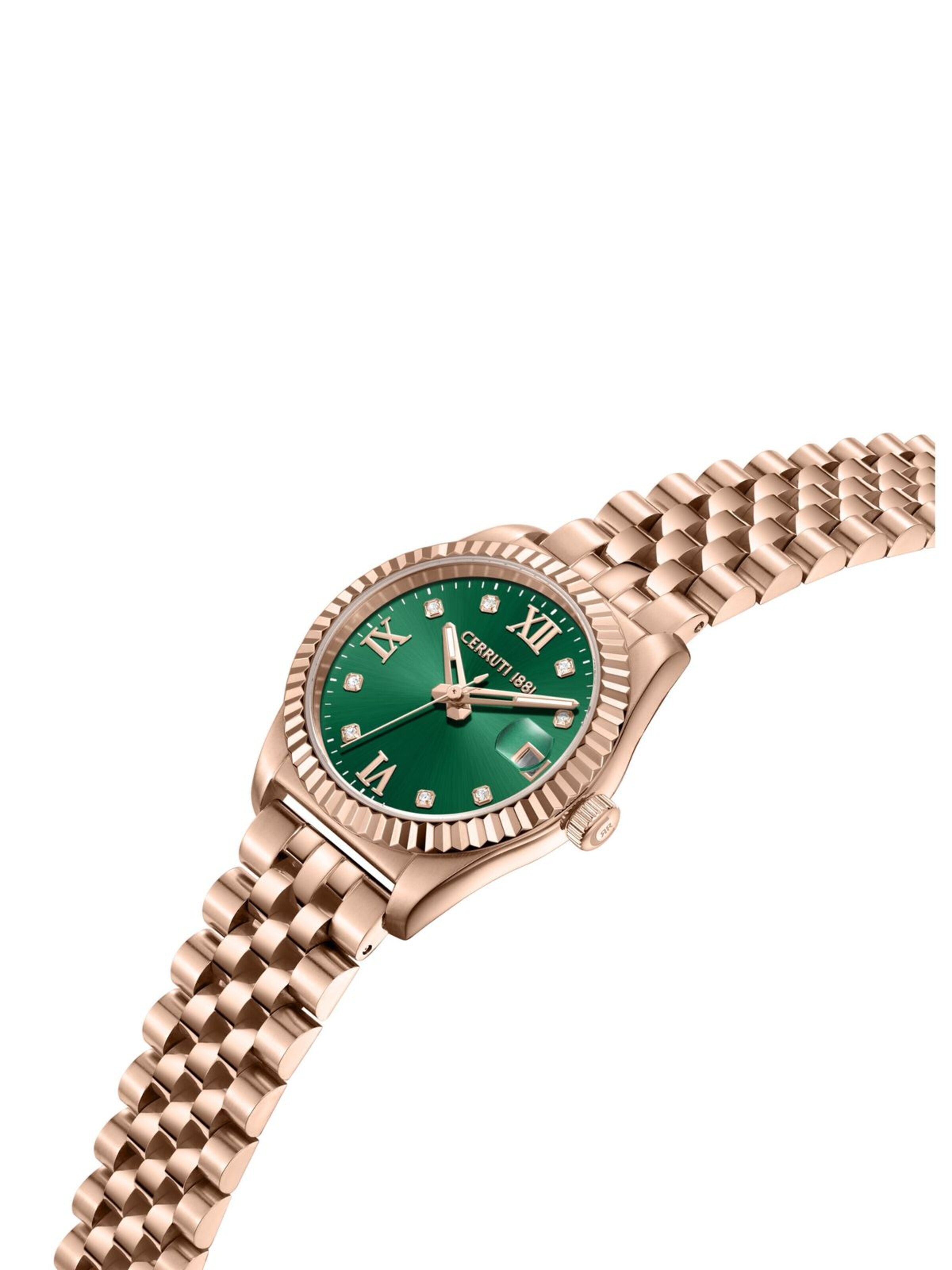 CERRUTI 1881 Analoguhr 'Date watch Cerruti Watch Baccio'‌‌‌‌‌‌ in Gold