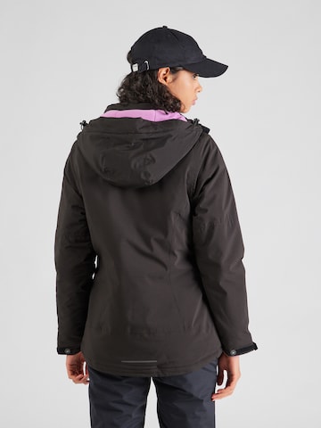 KILLTEC Outdoorjacke 'KOW 195' in Schwarz: Rückseite