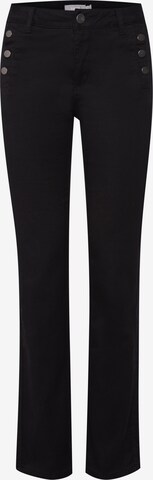 Fransa Pants 'LOMAX' in Black: front