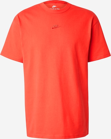Nike Sportswear T-Shirt 'Premium Essentials' in Rot: Vorderseite