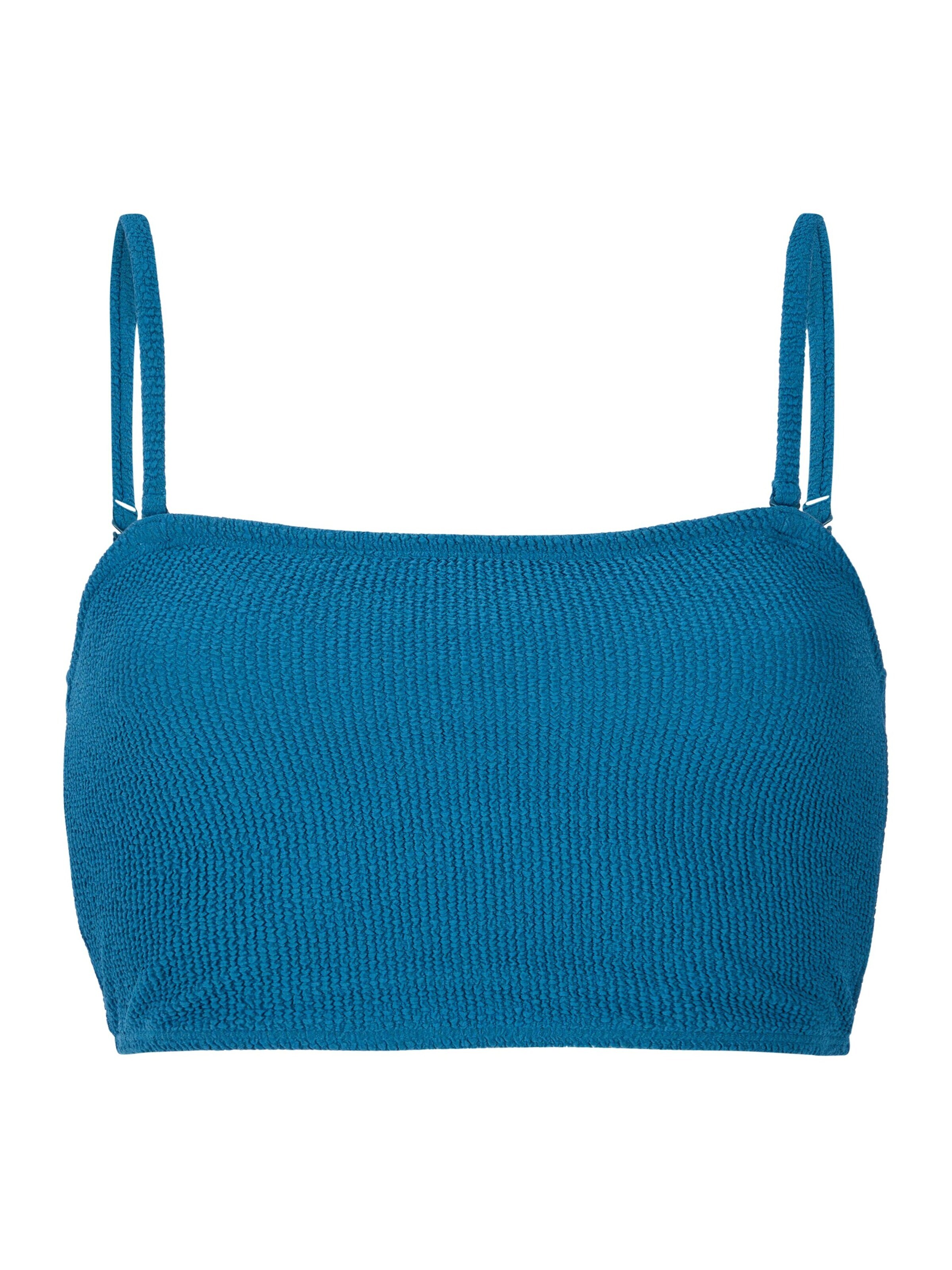 PROTEST Bustier Bikini 'PRTBree' in Blauw
