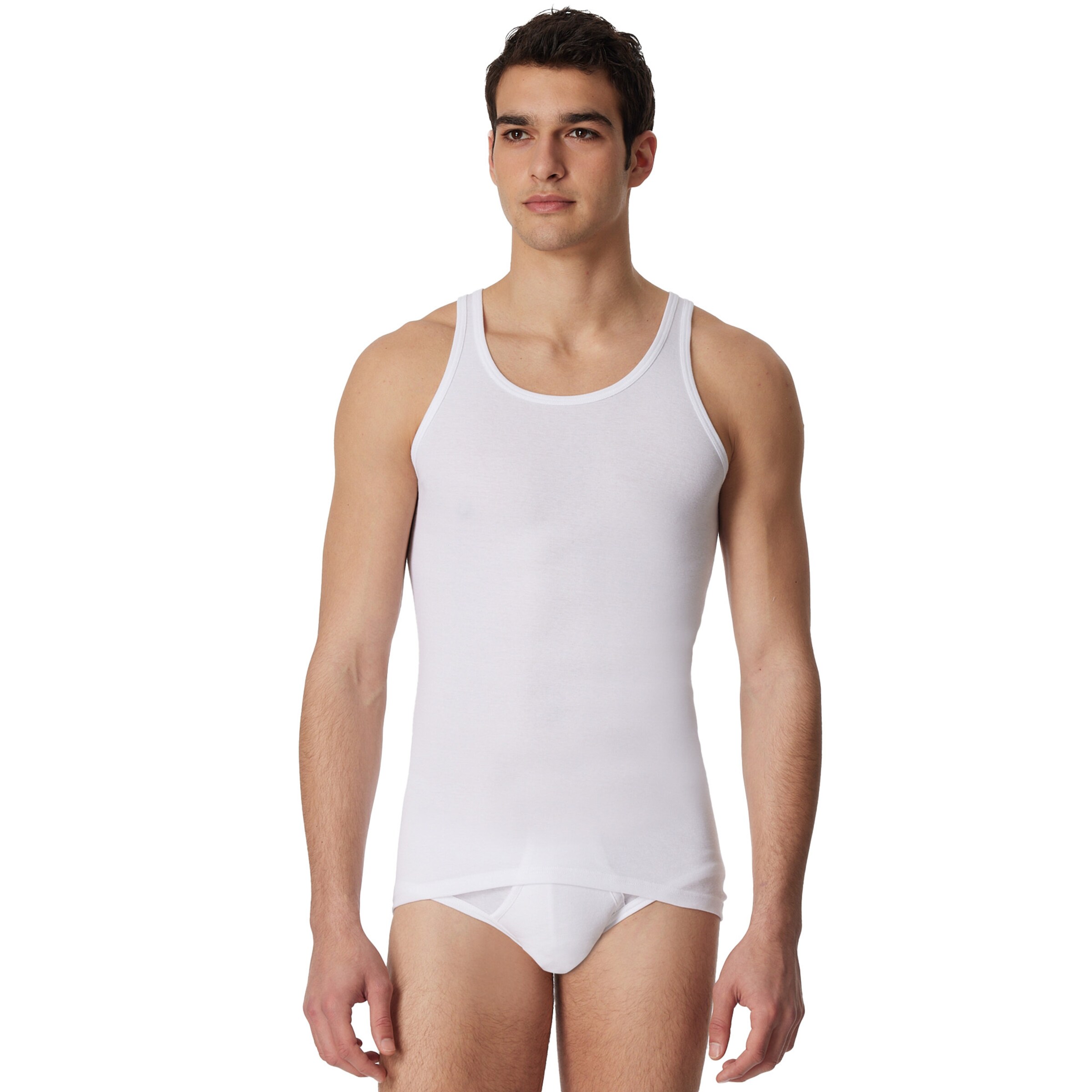 SCHIESSER Podkoszulka w kolorze biały: przód