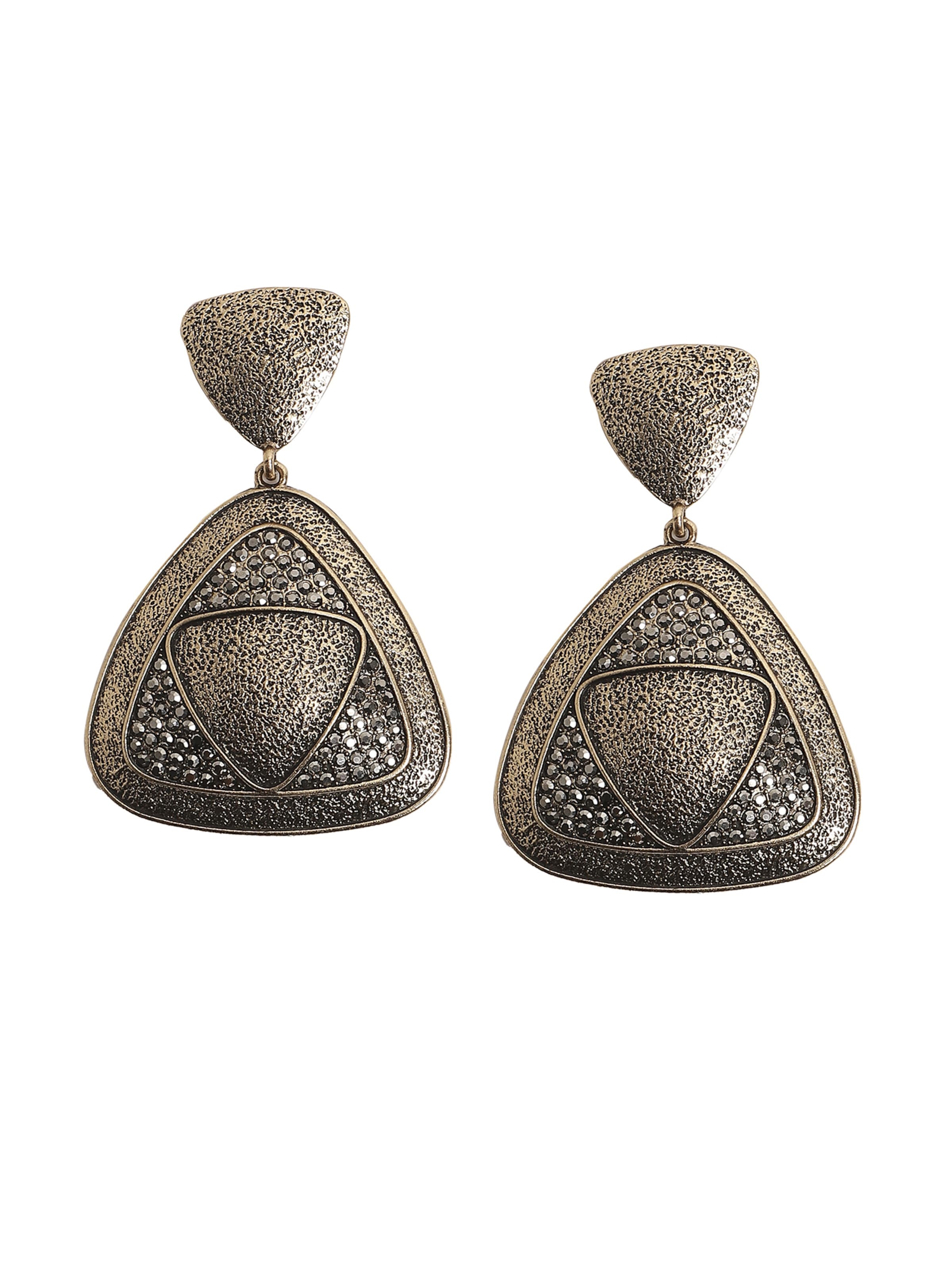 Cercei ' Leigh ' de la SOHI pe auriu: față