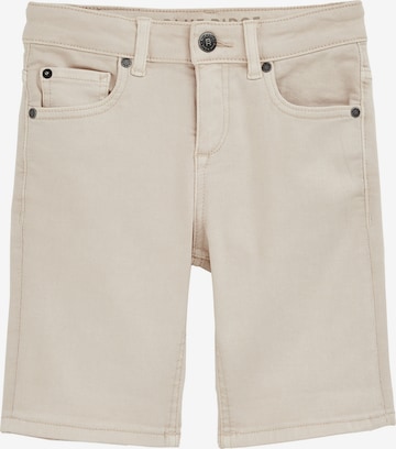 WE Fashion Regular Farkut värissä beige: etupuoli