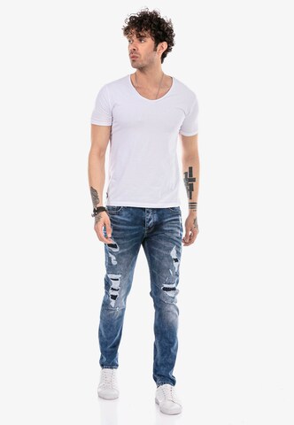 Redbridge Regular Jeans 'Farnborough' in Blauw