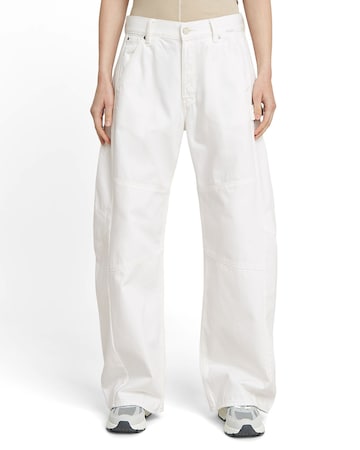 G-STAR Loose fit Jeans in White: front