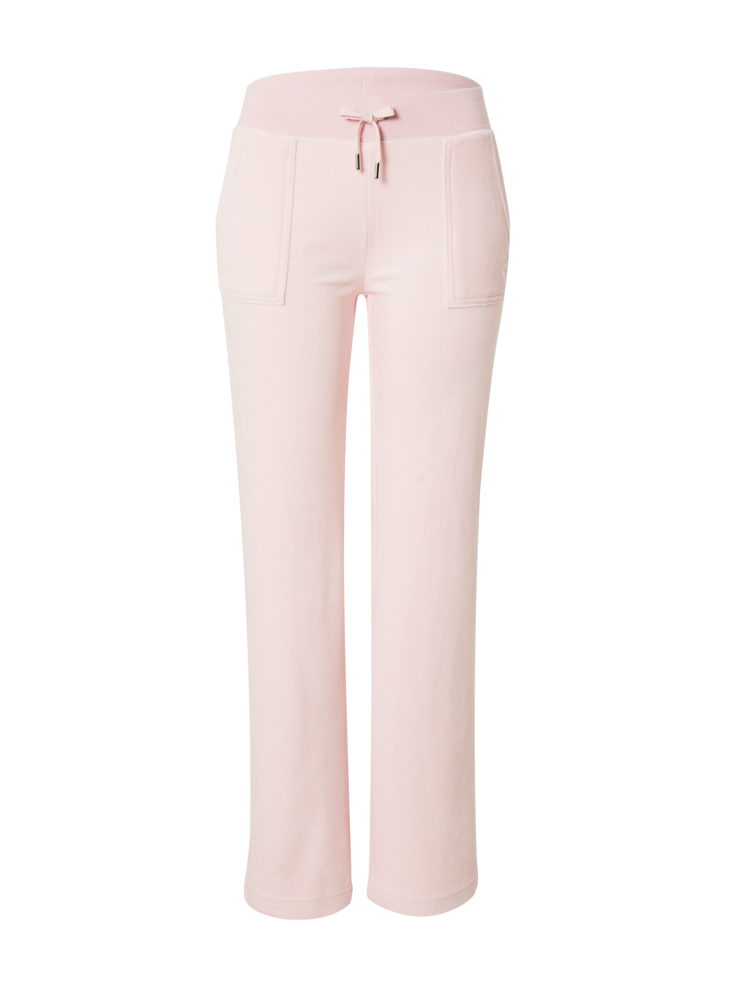 Juicy Couture Normalny krój Spodnie &#x27;Del Ray&#x27; w kolorze różowy: przód