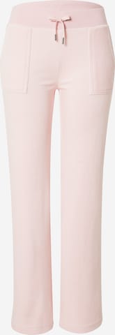 Juicy Couture Regular Broek 'DEL RAY' in Roze: voorkant