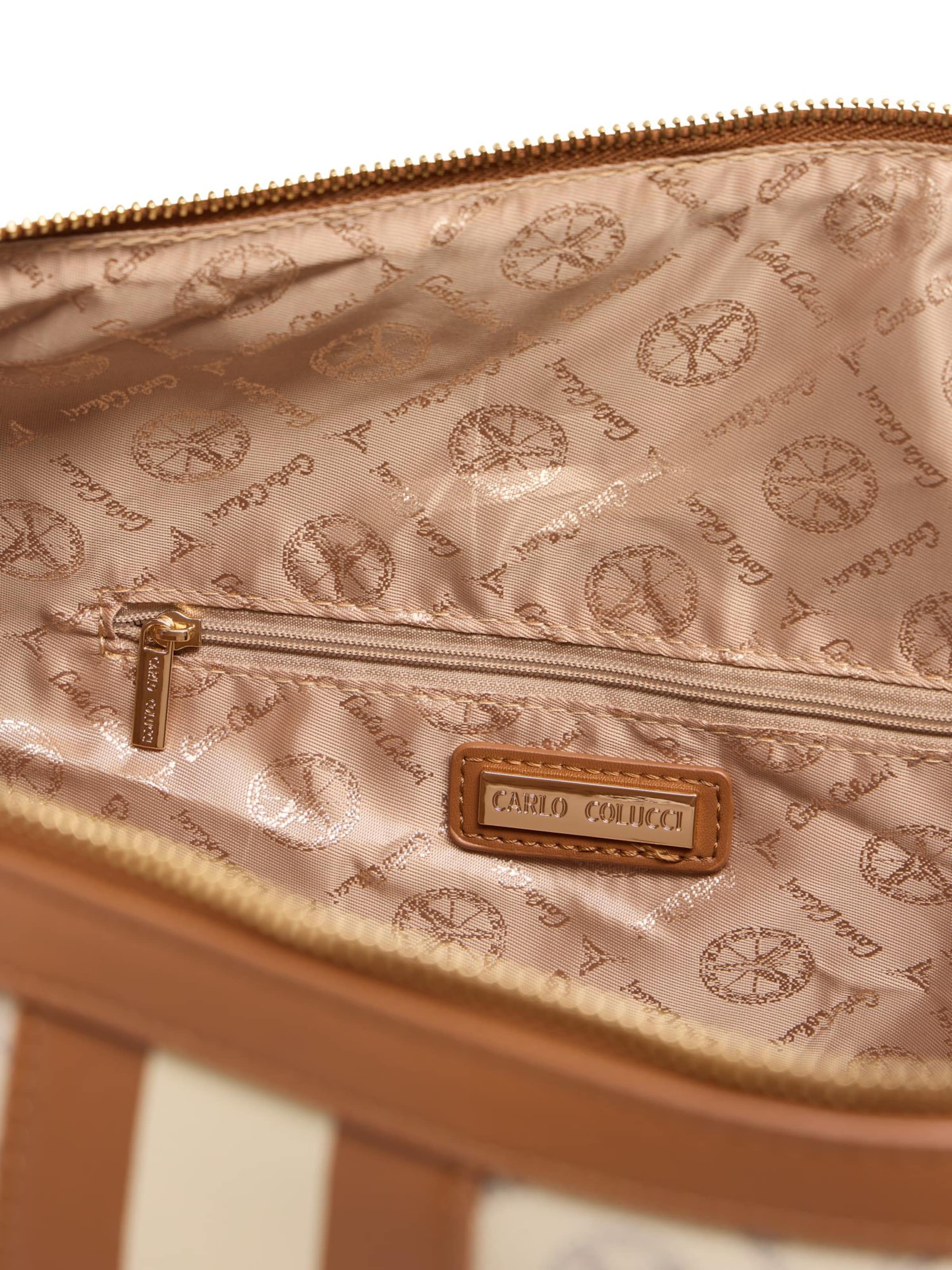 Sac week-end 'Emeri' Carlo Colucci en beige