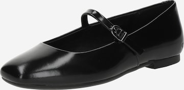 melns ECCO Balerīnas ar siksniņu 'MARGOT': no priekšpuses