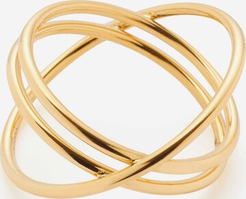 LEONARDO Ring in Gold: front