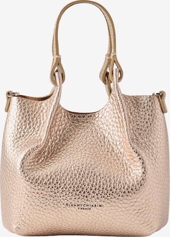 Gianni Chiarini Τσάντα χειρός 'DUA' σε χρυσό: μπροστά