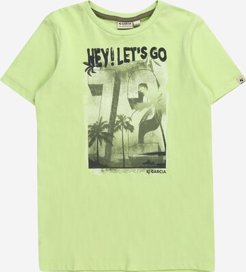 T-Shirt GARCIA en vert : devant