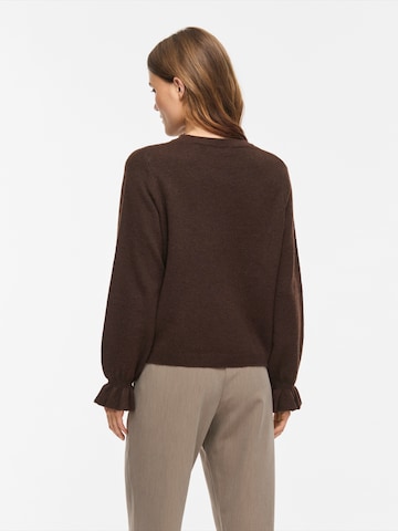 VILA - Pullover 'VIKEHLA' em castanho