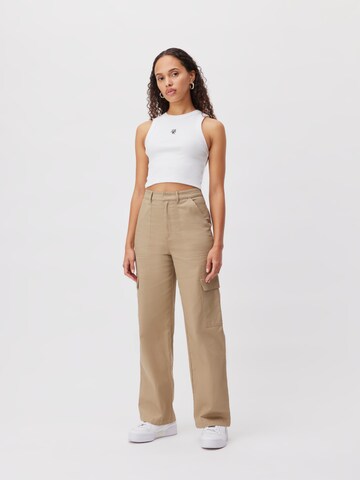 Loosefit Pantalon cargo 'Beysa' LeGer by Lena Gercke en beige