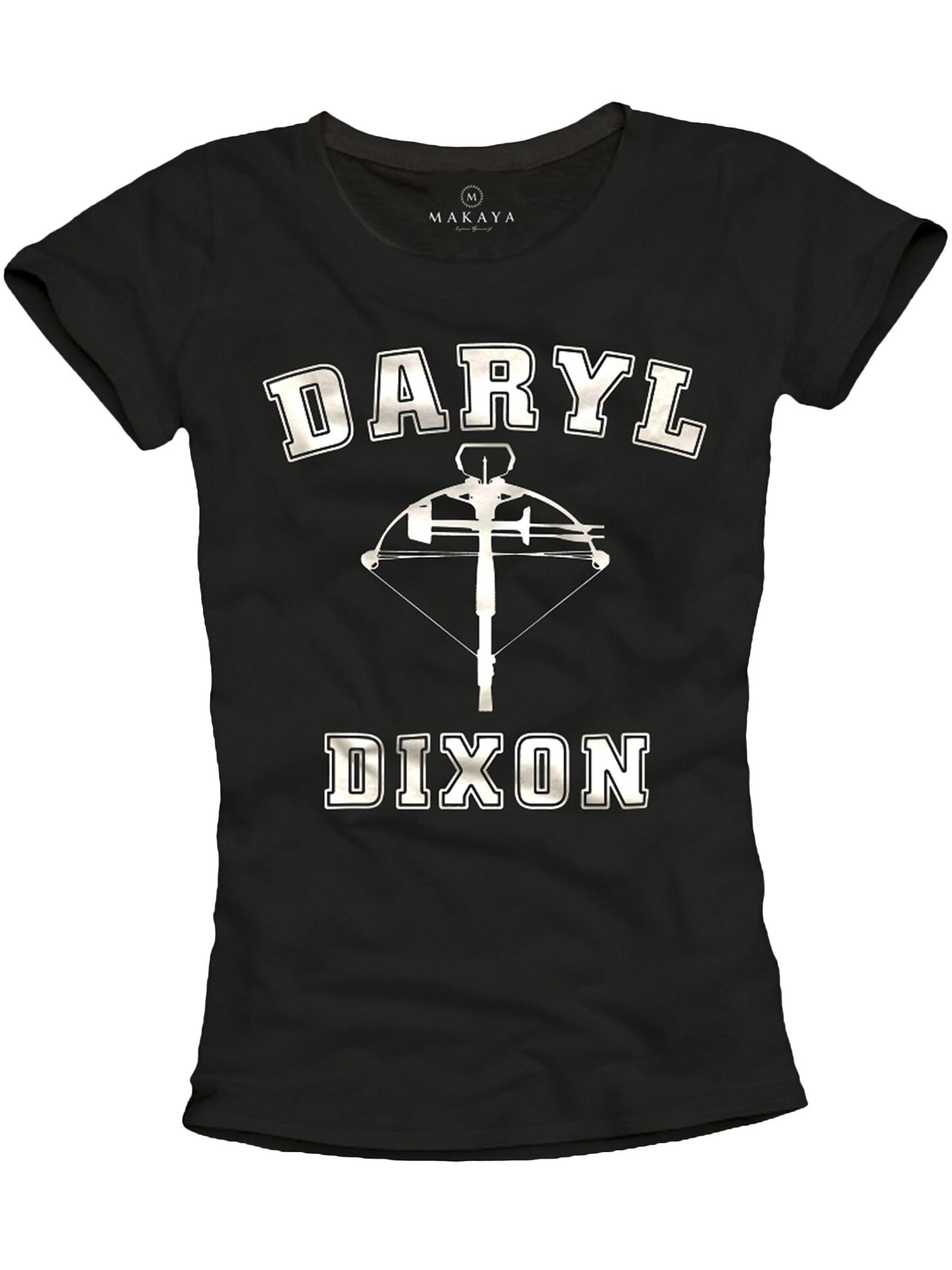 MAKAYA Shirt 'Daryl' in Black: front