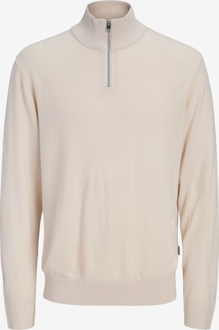 JJ Rebel Sweater 'JREBBIRCH' in Beige: front