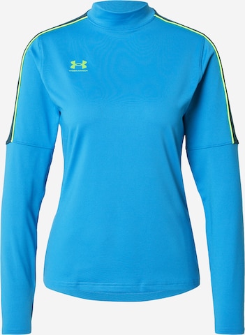 mėlyna UNDER ARMOUR Sportiniai marškinėliai 'Challenger': priekis