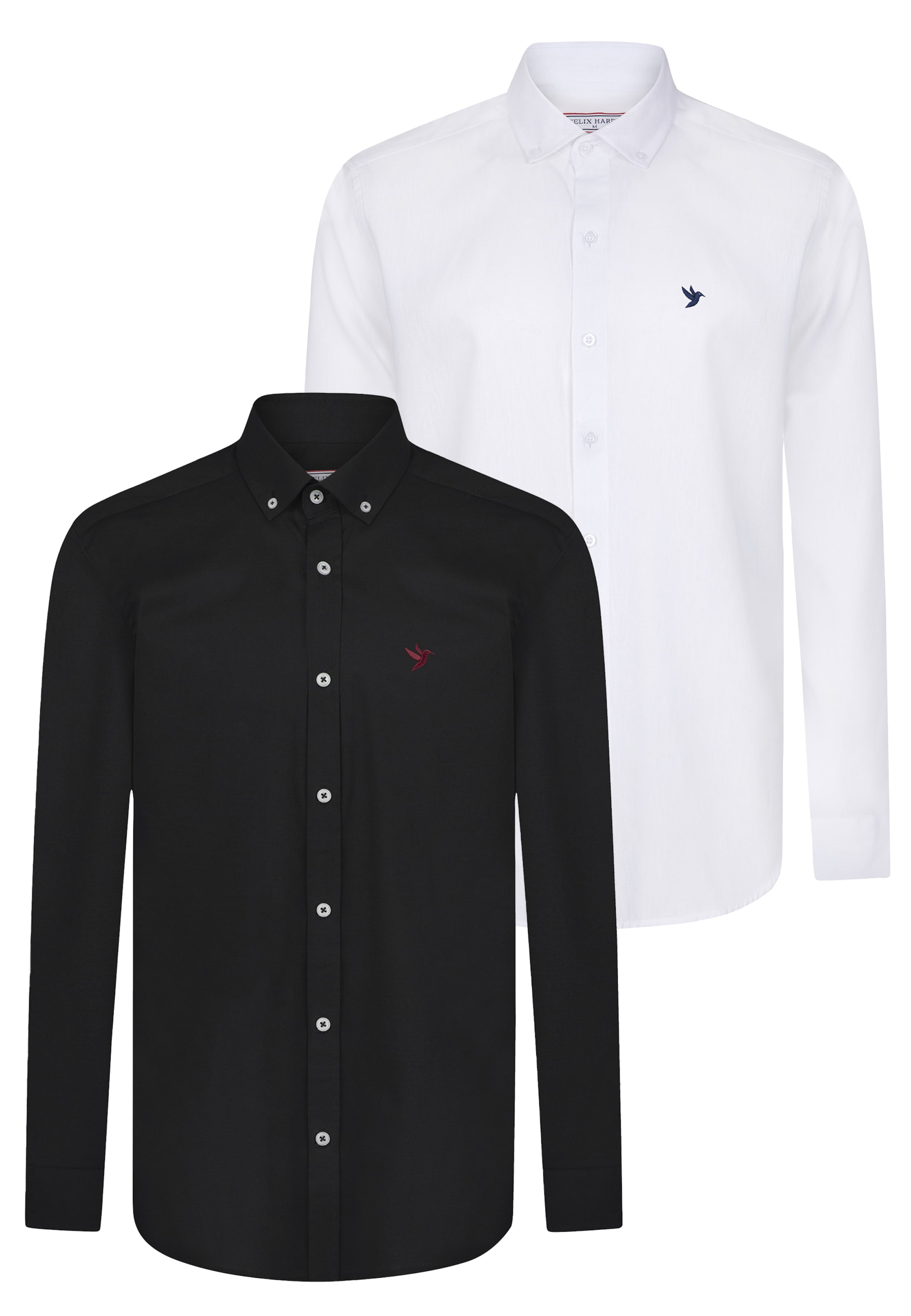 Felix Hardy Košeľa - modrá / tmavočervená / biela, Produkt