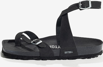 Bayton Remienkové sandále 'SWAN' - čierna / strieborná / biela, Produkt