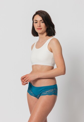 SNOCKS Boyshorts 'Spitze' in Blue