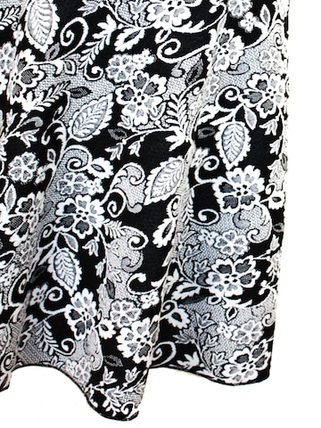 dunkle design Skirt 'Floral' in Black