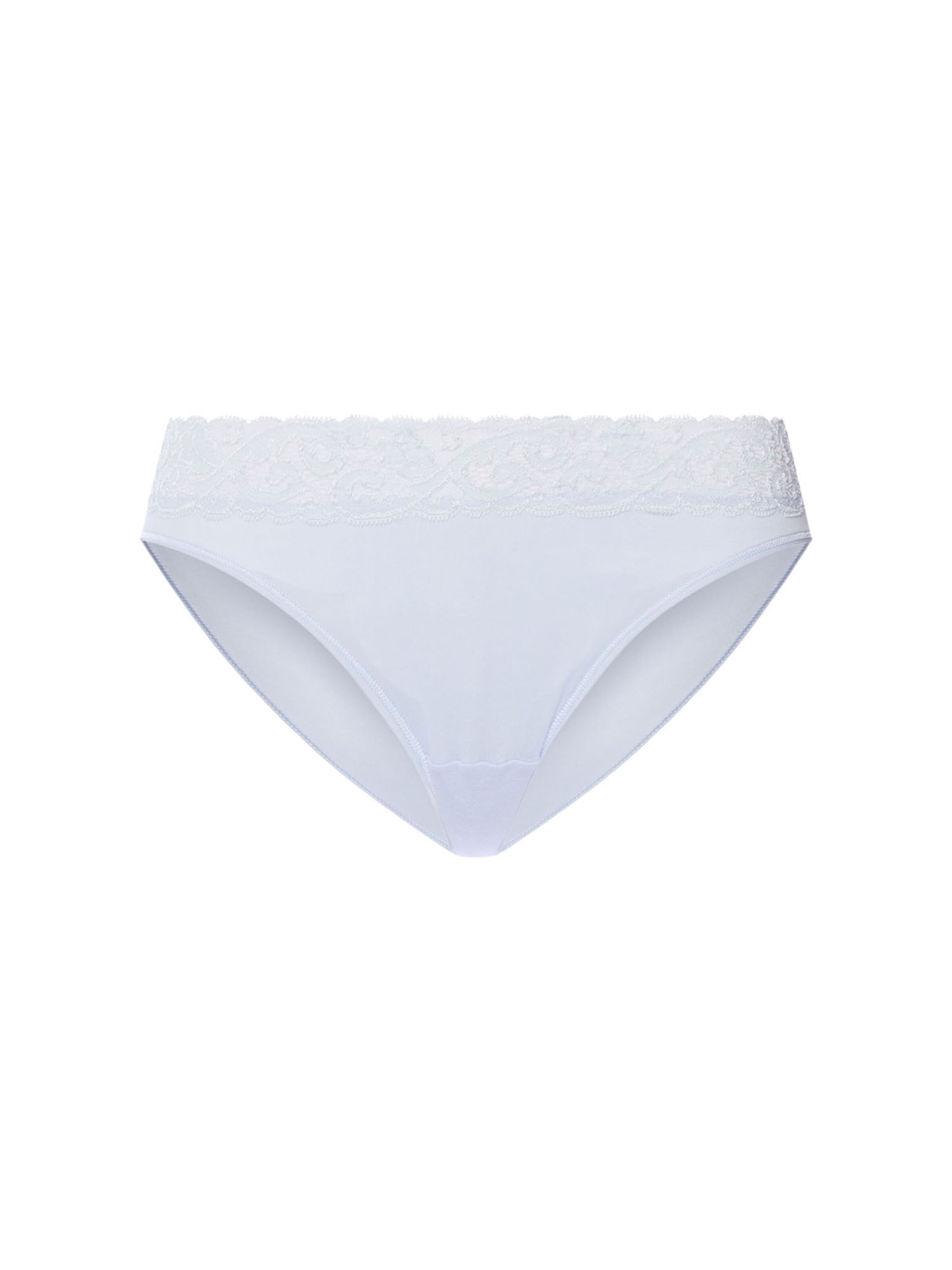 Hanro Panty ' Moments ' in Blue: front