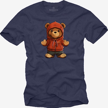 MAKAYA Shirt in Blue: front