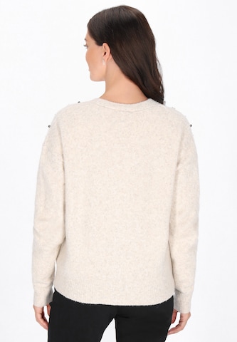 Usha - Cárdigan en beige