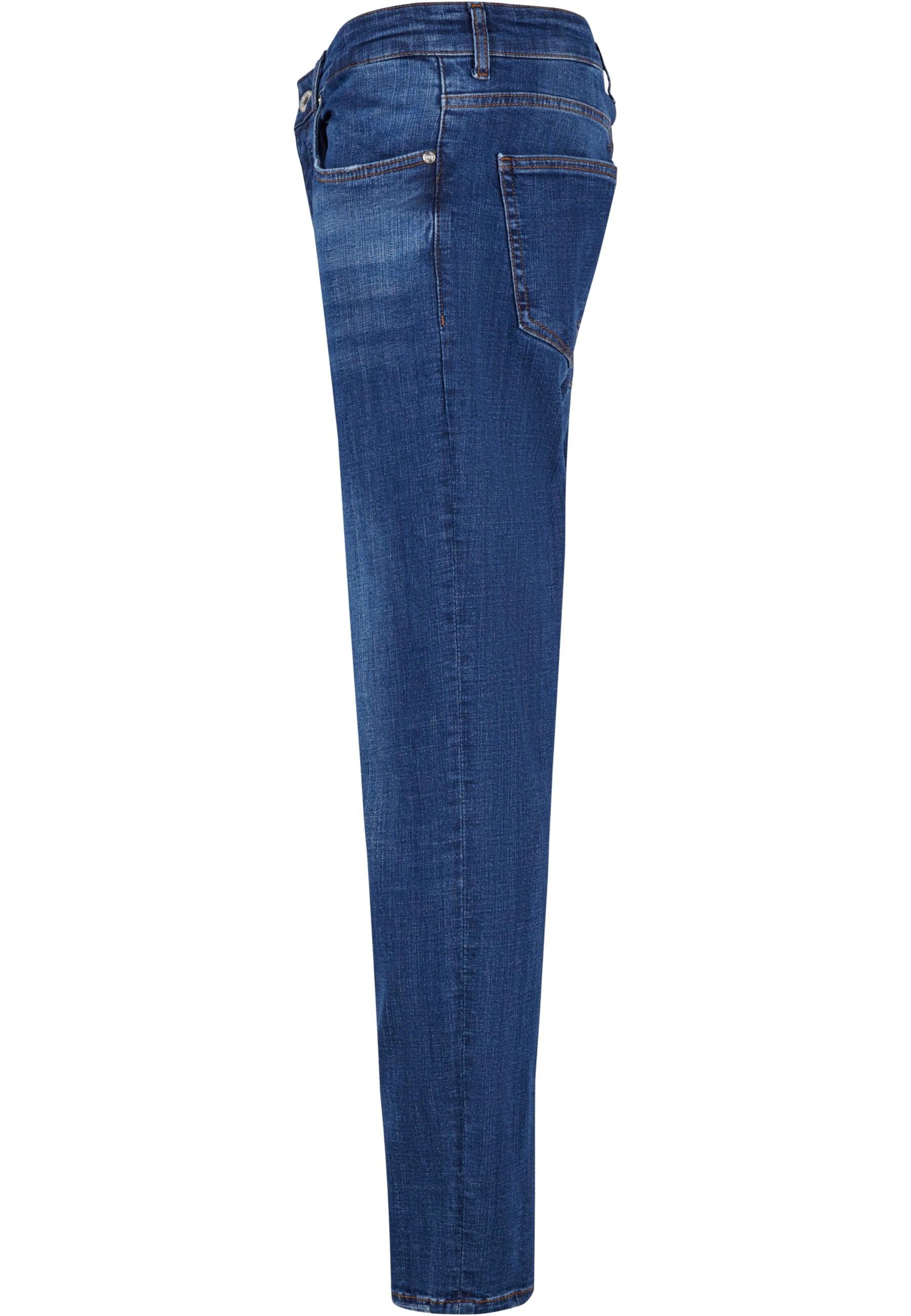 2Y Premium Tapered Jeans in Blue