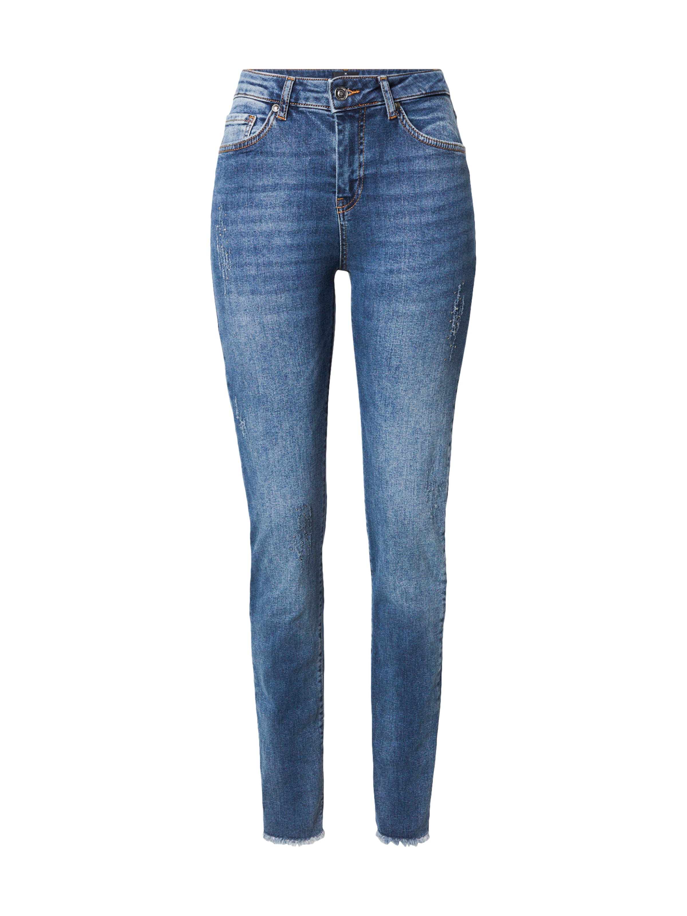 Coupe slim Jean monari en bleu : devant