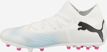 PUMA Soccer Cleats 'FUTURE 7 MATCH' in White: front